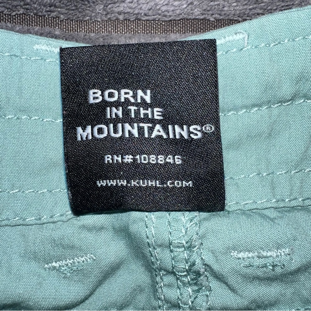 KUHL Women’s Kontra Hiking Shorts - Size 4, Mint Green - Picture 7 of 11